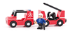 Feuerwehrauto mit Schlauchanhnger