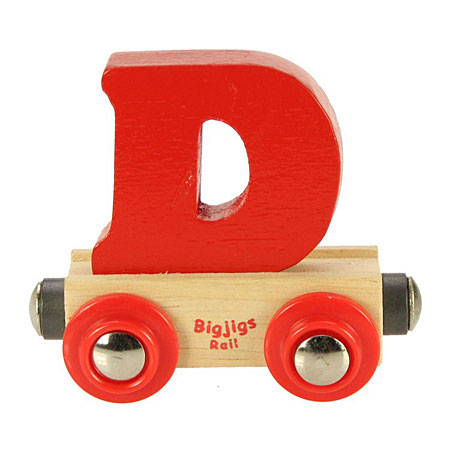 Buchstabenzug bunt Buchstabe "D"