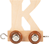 Buchstabenzug groß Buchstabe "K"
