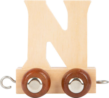 Buchstabenzug groß Buchstabe "N"
