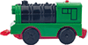 Grüne Lokomotive (batteriebetrieben)